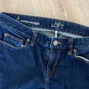 Ann Taylor Loft 8 modern straight